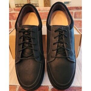 Anodyne Men's Shoes 14 Wide No. 72 Black Casual Sport Diabetic Comfort NIB